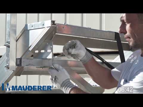 MAUDERER Containertreppen-Anlage - „Mit Leichtigkeit montiert“