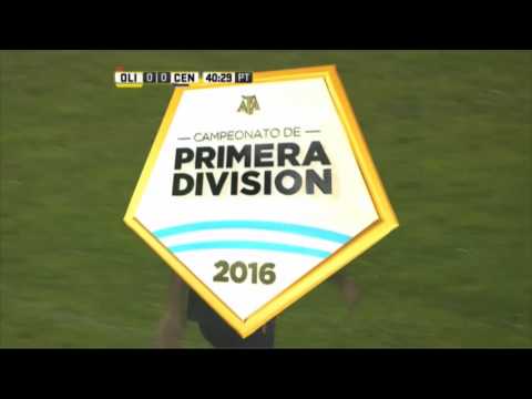 Donatti probó de tiro libre. Olimpo 0 - Central 0. Fecha 9. Primera División 2016
