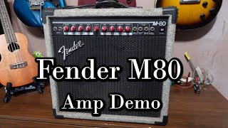 Video thumbnail for Fender M80 Demo | Gear Demo by Billy McGuire Music