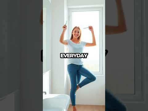 Stand on One Leg While Brushing Teeth for Brain Gains!