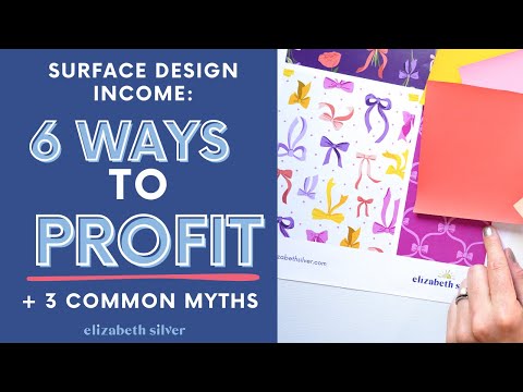 How Surface Designers Make Money: 6 Real Income Streams Explained