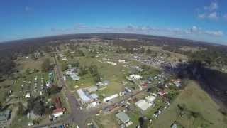 preview picture of video 'Leyburn 2013 Aerial Flyover No3'