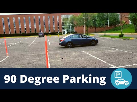 90 degree parking