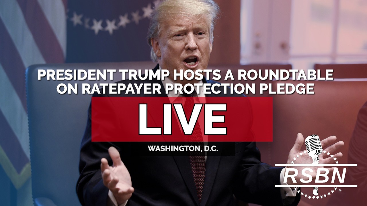 LIVE: President Trump Participates in a Roundtable on Ratepayer Protection Pledge - 03/04/26