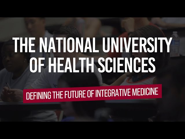 National University of Health Sciences vidéo #1