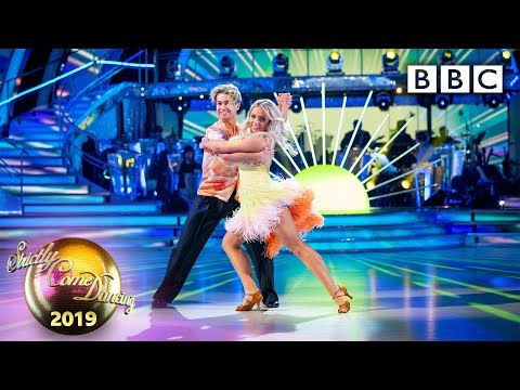 Saffron and AJ Samba to Walking on Sunshine - Week 10 | BBC Strictly 2019