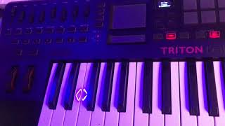 Video thumbnail for Korg Triton Taktile 25 (Explain) by Double P*