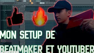 MON SETUP DE BEATMAKER X YOUTUBER DE 2019 + CONFIG PC POUR DÉBUTER LE BEATMAKING SUR FL STUDIO 20