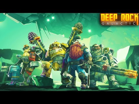 Too Much FUN with FRIENDS!  Best Co-Op Game Ever (Deep Rock Galactic Gameplay Part 1 - Early Access)