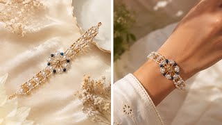 DIY Pearl Bracelet ✨ Easy Handmade Beaded Bracelet Tutorial for Beginners | YouTube detailed video 