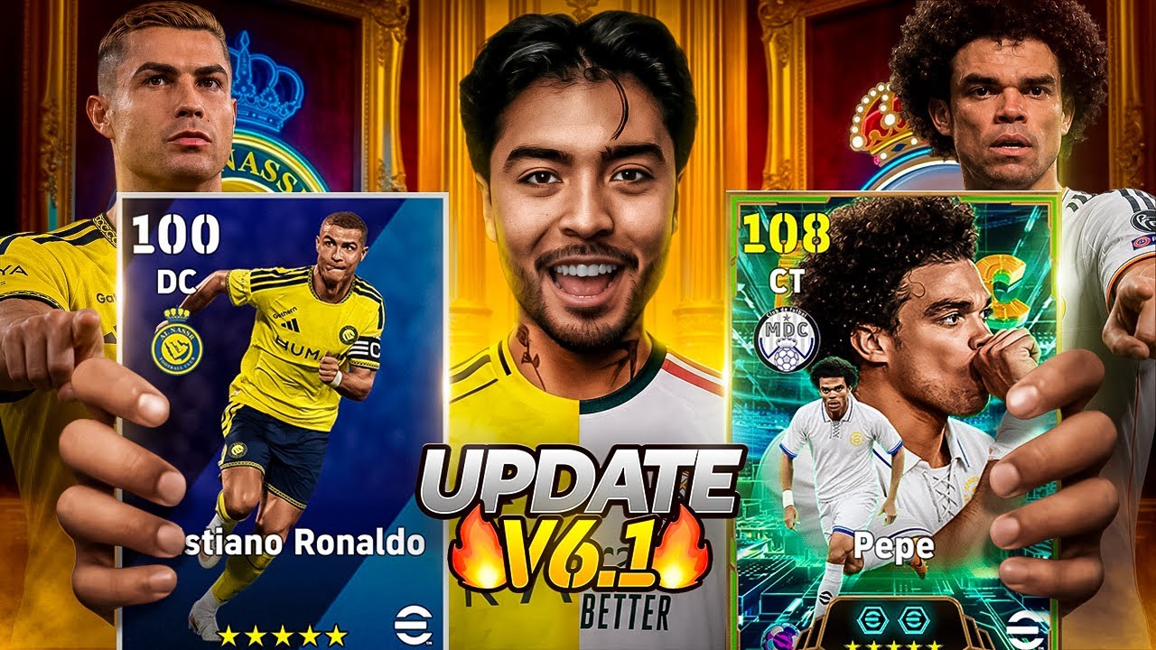 ASI ES LA NUEVA V6.1.0 eFootball😱🔥 NUEVA CAMPAÑA🎁+NUEVOS EPICS!✅ +LOOKS ACTUALIZADOS🔥 UPDATE 6.1🚨