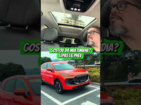 COMPLETA E INTUITIVA? Testei a multimídia do novo Lepas L6 PHEV! 😱⚡️