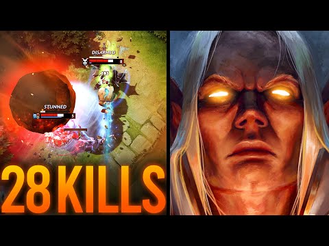 Invoker's INSANE 28-Kill Game vs Queen of Pain Mid | Dota 2 Invoker