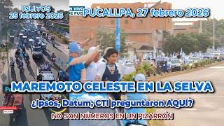 Download lagu Maremoto en la selva Porky ARRASA en Iquitos y Pucallpa #rafaellópezaliaga #presidente #2026 #porky mp3