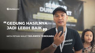 Download lagu GEDUNG WALET HASILNYA LEBIH BAIK - KATA PETANI WALET SULAWESI TENGGARA @ SEMINAR DUNIAWALET 2023 mp3