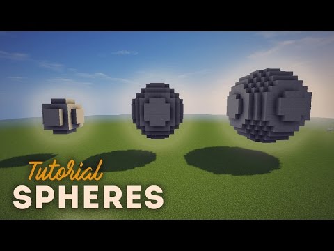 Minecraft Sphere Tutorial | NashCrafter
