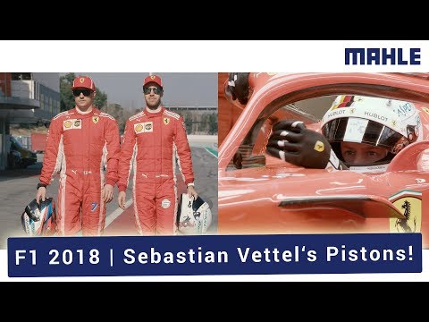 F1 2018 Melbourne - Sebastian Vettel vs. Lewis Hamilton | MAHLE pistons for Scuderia Ferrari