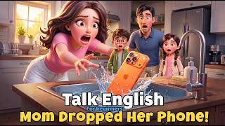 slow english listening story broken phone for beginners mp4