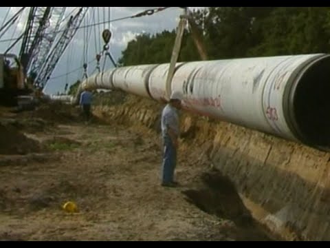 Netwerk - film van Gasunie uit 1991 over aanleg gasleidingen