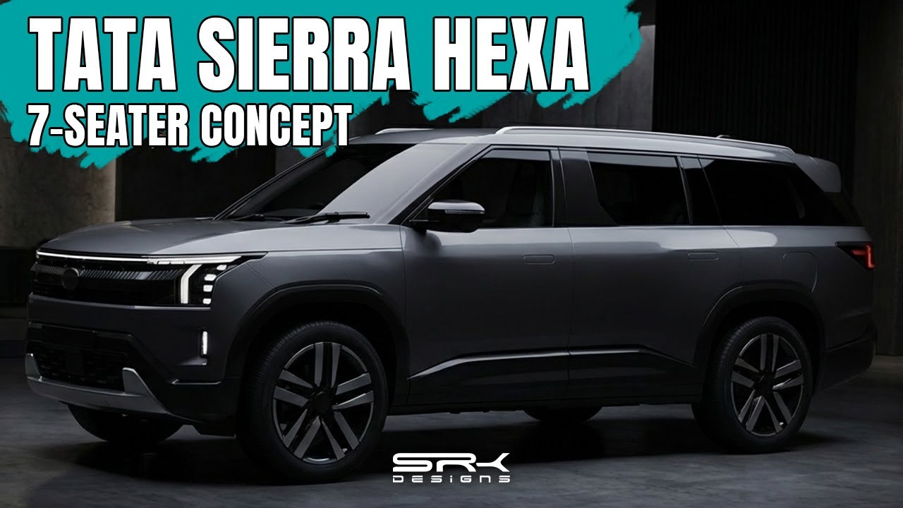 The Legend Evolved: Tata Sierra Hexa 7-Seater SUV Concept Design | SRK Designs