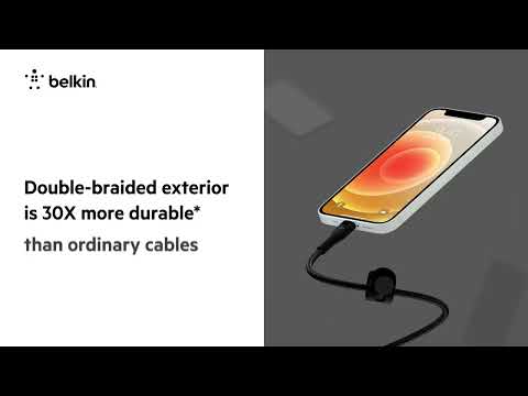 Кабель Belkin USB-A - Lightning (M/M), 1 м, Black (CAA010BT1MBK)