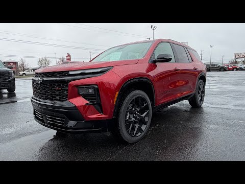 2026 Chevrolet Traverse AWD 4dr RS in Red for sale at North Star Chevrolet Buick GMC in Cranbrook, BC