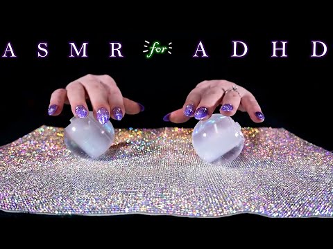 ASMR for ADHD 💜 Changing Triggers Every Minute! 💜 Tapping, Scratching, Massage & More!
