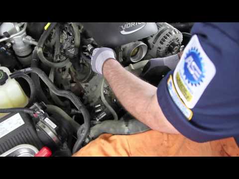 How to install a Water Pump: 1999 - 2005 Chevrolet Silverado 1500 5.3L V8 WP-9409 AW5104