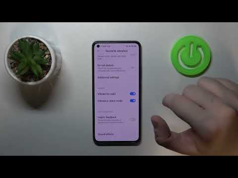 XIAOMI 11 Lite 5G NE - How to Enable or Disable Vibrations on Touch | Adjust Haptic Feedback