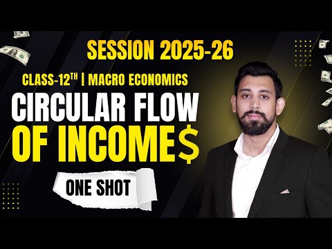 Circular Flow of Income | Chapter 1 | National Income | Macro Economics | Class 12