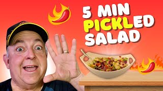 Quick & Delicious Pickled Salad: The Perfect Bbq Side Dish In Just 5 Minutes!  - Ukulele Jay Bbq