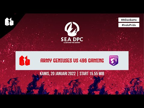 Army Geniuses VS 496 Gaming (Best of 3) | DPC SEA 2021/22 Tour 1: Division II