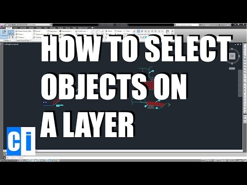 Autocad How to Select all Objects in a Layer