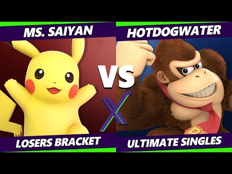 S@X 382 Online Losers Bracket - Ms. Saiyan (Pikachu) Vs. HotDogWater (DK) Smash Ultimate - SSBU