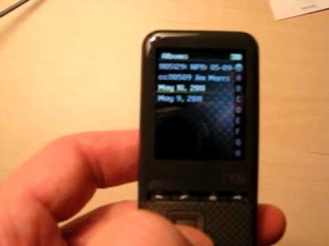 Creative Zen Style 300 delete firmware bug