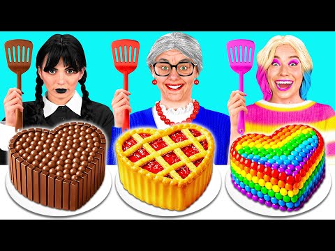 Me vs Grandma Cooking Challenge | Funny Situations in Kitchen by BaRaDa Gold Challenge