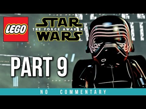 LEGO Star Wars The Force Awakens Walkthrough Part 9 (No Commentary) Xbox One / PS4 Gameplay