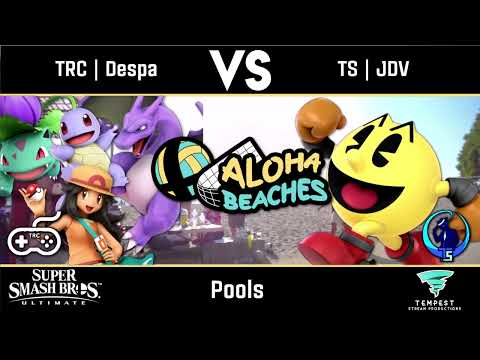 JDV (Pac-Man) vs Despa (Pokemon Trainer) - Aloha Beaches - Singles Pools