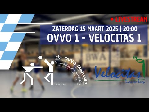 OVVO Maarssen 1 vs Velocitas 1 | Livestream (15-3-2025)