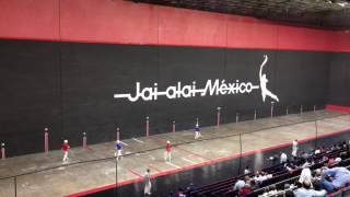 Partido Jai Alai 16/04/2017
