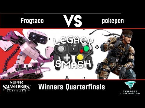 Frogtaco (ROB) vs pokepen (Snake) - Winners Quarterfinals - Legacy Smash #21