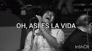 THAT&#39;S LIFE, Aretha Franklin (letra en español)