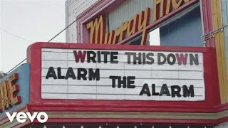 Write This Down - Alarm The Alarm