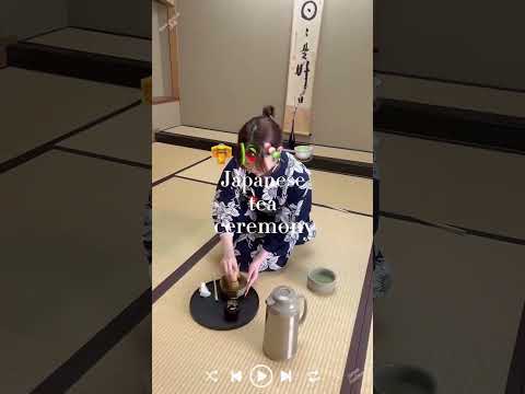 【伝統文化演習】浴衣で茶道をやってみた♪