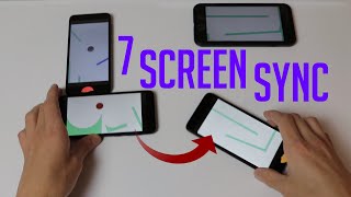 Cover art for 7 screen music sync