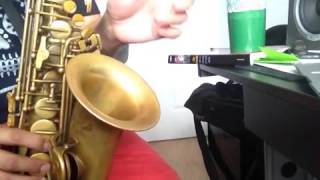 Tutorial Saxofon El Golpe Traidor Los Alegres de Teran