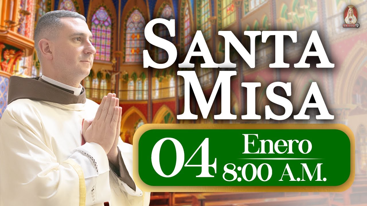 Santa Misa en Caballeros de la Virgen, 04 de enero de 2025 ⚜️ 8:00 a.m.