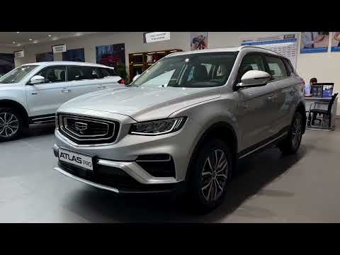 Серебристый Geely Atlas Pro