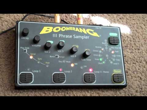 Boomerang III Phrase Sampler image 5