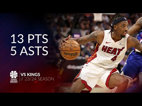 Delon Wright 13 pts 5 asts vs Kings 23/24 season